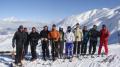 Sortie Valmorel : Col de la Madeleine, des skieurs en grande forme...et aucun cycliste !